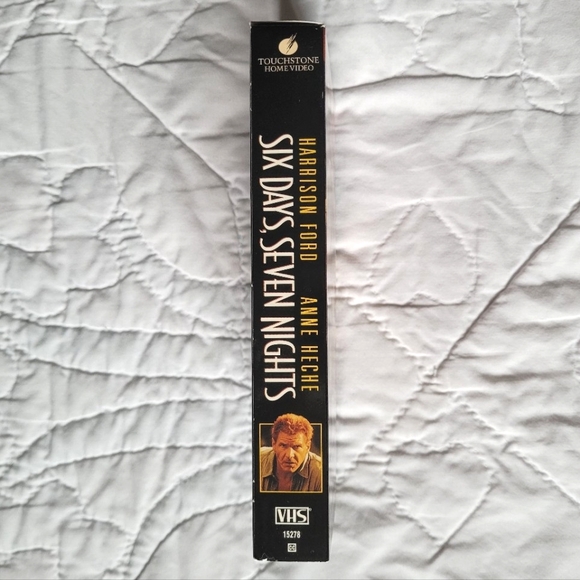 2/$15 ๐ผ Six Days, Seven Nights VHS - Picture 3 of 5
